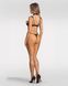 Комплект Obsessive Roccele 2-pcs crotchless set L/XL