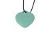 Мини-вибратор &laquo;Сердечко&raquo; FairyGasm PleasureStone green, 9 режимов, на шнурке