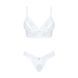 Еротичний комплект Obsessive Heavenlly 2-pcs set M/L, бюстгальтер і танга