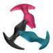 Анальна пробка Fun Factory BOOTIE FEM Raspberry, у вигляді бутона, діаметр 2,9 см, тонкий обмежувач