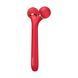 Електронний ультразвуковий ролик для обличчя GESKE Sonic Facial Roller 4в1 red