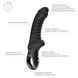 Вибратор для точки G Fun Factory TIGER Black, ребристый, подходит для анальной стимуляции
