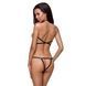 Женское боди-портупея Passion Exclusive Ivena XXL/XXXL, black