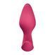 Анальна пробка Fun Factory BOOTIE FEM Raspberry, у вигляді бутона, діаметр 2,9 см, тонкий обмежувач