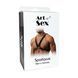 Чоловіча портупея Art of Sex - Spartacus, екошкіра, колір чорний, розмір L-2XL