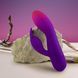 Вібратор-кролик Rocks Off Glo Girl &ndash; Rabbit, 2 мотори, 10 режимів, на батарейках