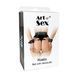 Кожаный пояс с наручниками Art of Sex &ndash; Kasta L-2XL, черный