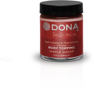 Карамель для тела DONA Body Topping - MAPLE SUGAR