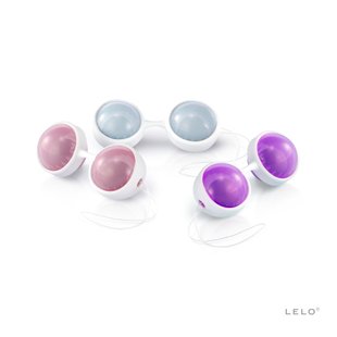 Набір вагінальних кульок LELO Beads Plus, діаметр 3,5 см, змінне навантаження 2х28, 2х37 та 2х60 г