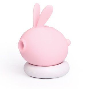 Вакуумный клиторальный стимулятор с вибрацией KISTOY Too Simple Pink