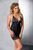 EDITH CHEMISE black 6XL/7XL - Passion