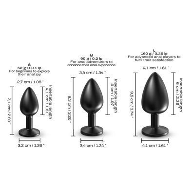 Анальна пробка Dorcel ONIX PLUG L