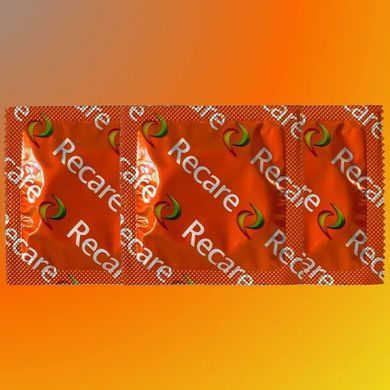 Презервативы Recare Color Fruit Flavour Condoms 3 шт, ароматы: мята, банан, клубника