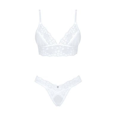 Эротический комплект Obsessive Heavenlly 2-pcs set XL/2XL, бюстгальтер и танга