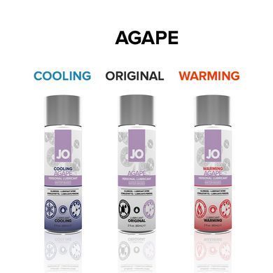 Охлаждающая смазка JO AGAPE &mdash; COOLING (60 мл) без глицерина, гликоля и парабенов