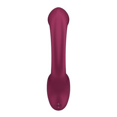 Вагинально-клиторальный вибратор Satisfyer G for Goddess 2 Wine Red, 2 мотора