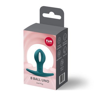 Анальная пробка Fun Factory B BALLS UNO Bottle Green