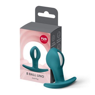 Анальная пробка Fun Factory B BALLS UNO Bottle Green