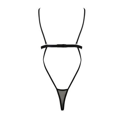 Боди монокини с открытой грудью Passion DIABOLINA BODY L/XL, black