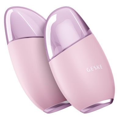 Масажер для обличчя GESKE Cool&Warm Eye and Face Massager 7в1 pink