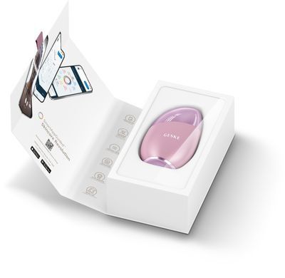 Масажер для обличчя GESKE Cool&Warm Eye and Face Massager 7в1 pink