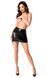 Юбка Noir Handmade F341 Powerwetlook and lace skirt - M