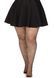 Колготки Leg Avenue Rhinestone micro net tights Plus size Black, мелкая сетка, стразы