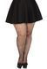 Колготки Leg Avenue Rhinestone micro net tights Plus size Black, мелкая сетка, стразы