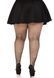 Колготки Leg Avenue Rhinestone micro net tights Plus size Black, мелкая сетка, стразы