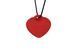 Мини-вибратор &laquo;Сердечко&raquo; FairyGasm PleasureStone red, 9 режимов, на шнурке