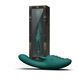 Смарт-вібратор Zalo Ares Turquoise Green, підігрів, 3 мотори, язичок для клітора, стимуляція точки G