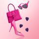 Вибратор-сердечко Rianne S: Heart Vibe Purple, 10 режимов, медицинский силикон, подарочная упаковка