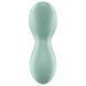 Вибратор для клитора с жемчужной стимуляцией Satisfyer Exciterrr Mint, 2 независимых мотора