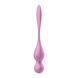 Вагинальные смарт-шарики с вибрацией Satisfyer Love Birds 1 Connect App Pink, 78 г