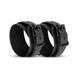 Наручники Bedroom Fantasies: Faux Leather Handcuffs One Size, черные