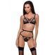 Бюстгальтер-стрепи Passion Exclusive MEGGY BRA L/XL, black