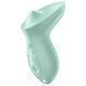 Вибратор для клитора с жемчужной стимуляцией Satisfyer Exciterrr Mint, 2 независимых мотора