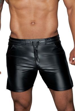 Мужские шорты с мокрым эффектом Noir Handmade H061 Powerwetlook shorts, 3XL