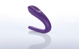 Вибратор для пар Satisfyer Double Classic с одним моторчиком