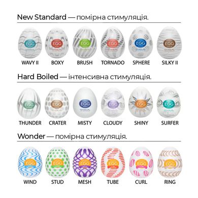 Мастурбатор яйцо Tenga Egg Shiny (Cолнечный)