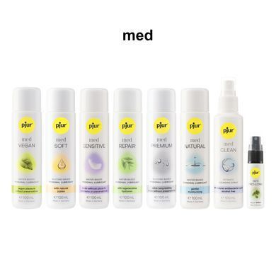 Лубрикант на водній основі pjur MED Natural glide 100 мл спеціально для сухої та чутливої ​​шкіри