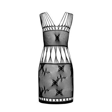 Бодистокинг мини-платье с бабочками Passion BS090 One Size black