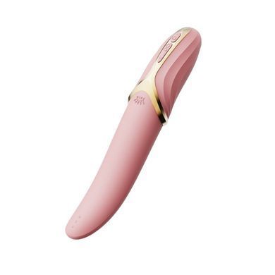 Вибратор Zalo &ndash; EVE Sakura Pink, вибрация + ротация, имитация язычка, подогрев до 39 &deg;C