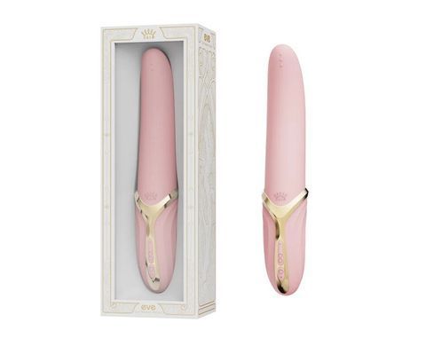 Вибратор Zalo &ndash; EVE Sakura Pink, вибрация + ротация, имитация язычка, подогрев до 39 &deg;C