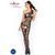 Бодистокинг Passion BS041 black, комбинезон, лямочка на одно плечо