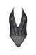 Боді Passion DROSERA BODY black, S/M, високі вирізи, верх на зав&rsquo;язках