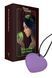 Мини-вибратор &laquo;Сердечко&raquo; FairyGasm PleasureStone violet, 9 режимов, на шнурке