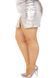 Колготки Leg Avenue Rhinestone micro net tights Plus size Caramel, мелкая сетка, стразы
