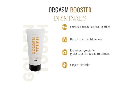 Крем-бустер для клитора Driminals Golden Touch Orgasm Booster 30 мл