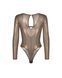 Боді Obsessive Soranna long-sleeved teddy S/M
